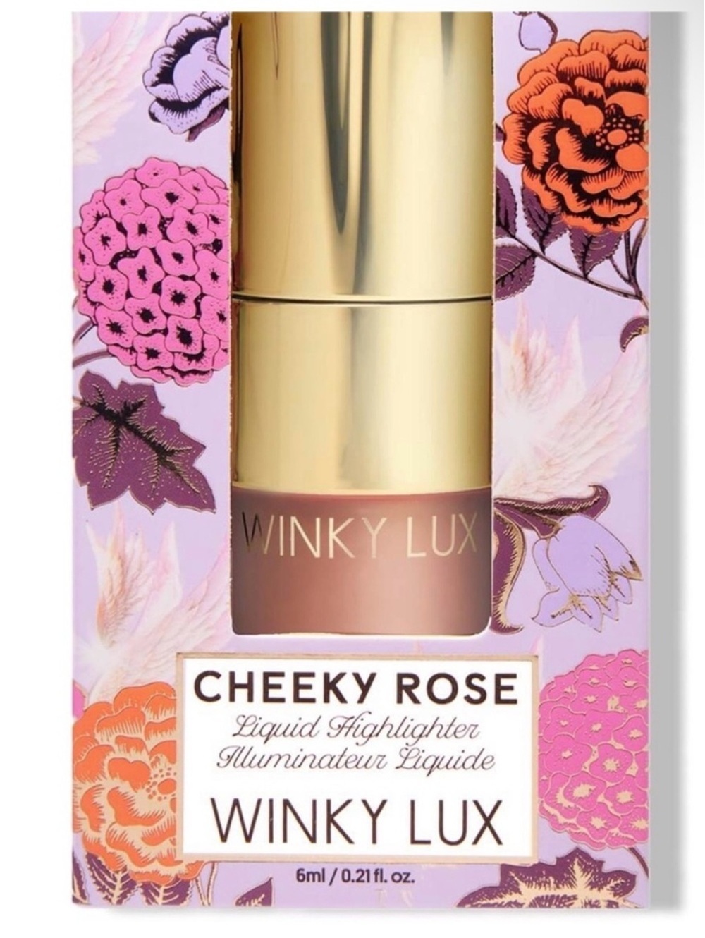 Winky Lux Cheeky Rose Liquid Highlighter in Shade Angel NEW